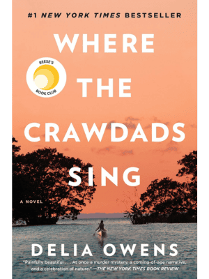 Cover of Where the Crawdads Sing, one of the best books to read while incarcerated